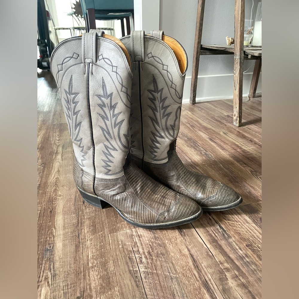 Men’s Lizard Skin Nocona Cowboy Boots